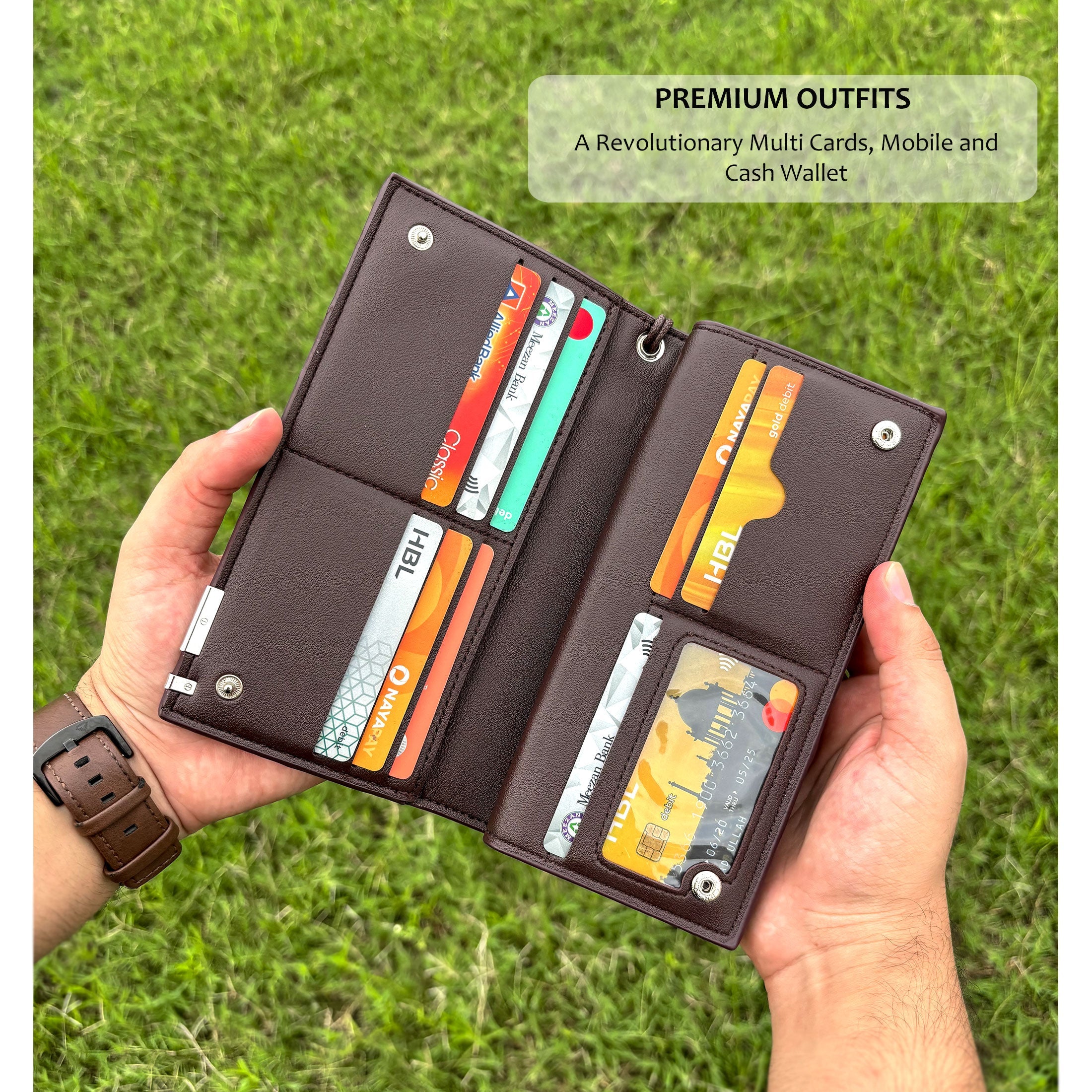 Jeep Imported Branded Leather Wallet (Premium Crafted)