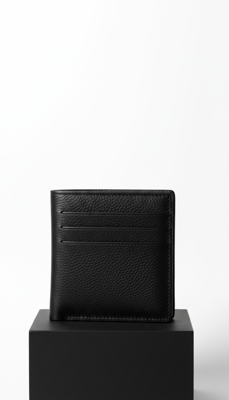 Slim Bifold Full-Grain Leather