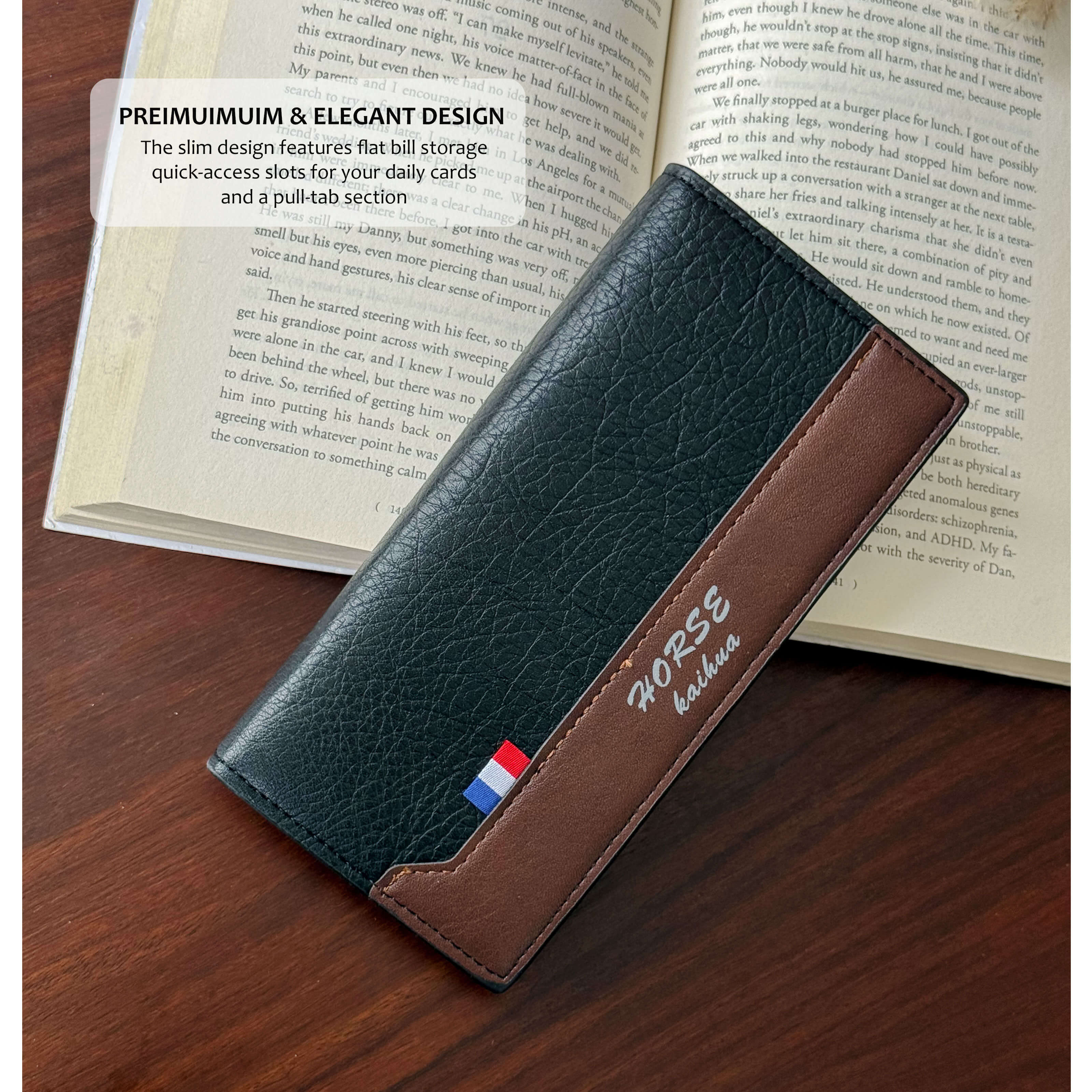 Prestige Leather Wallet ( Imported )