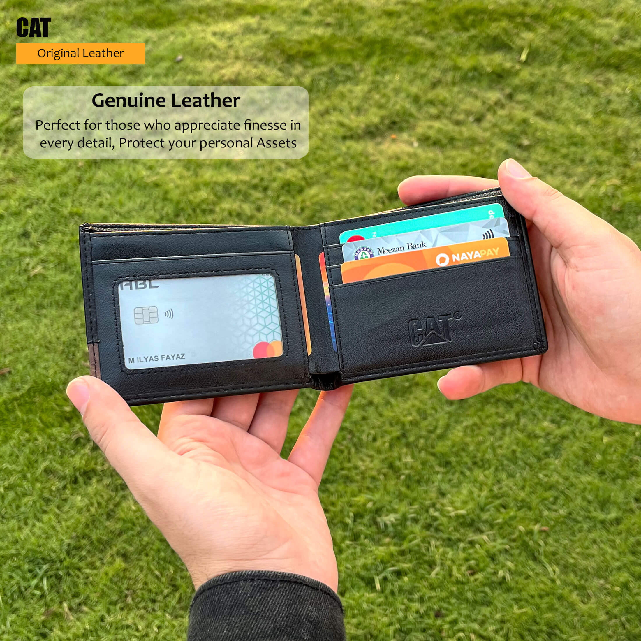 Imported Branded Cat Leather Wallet