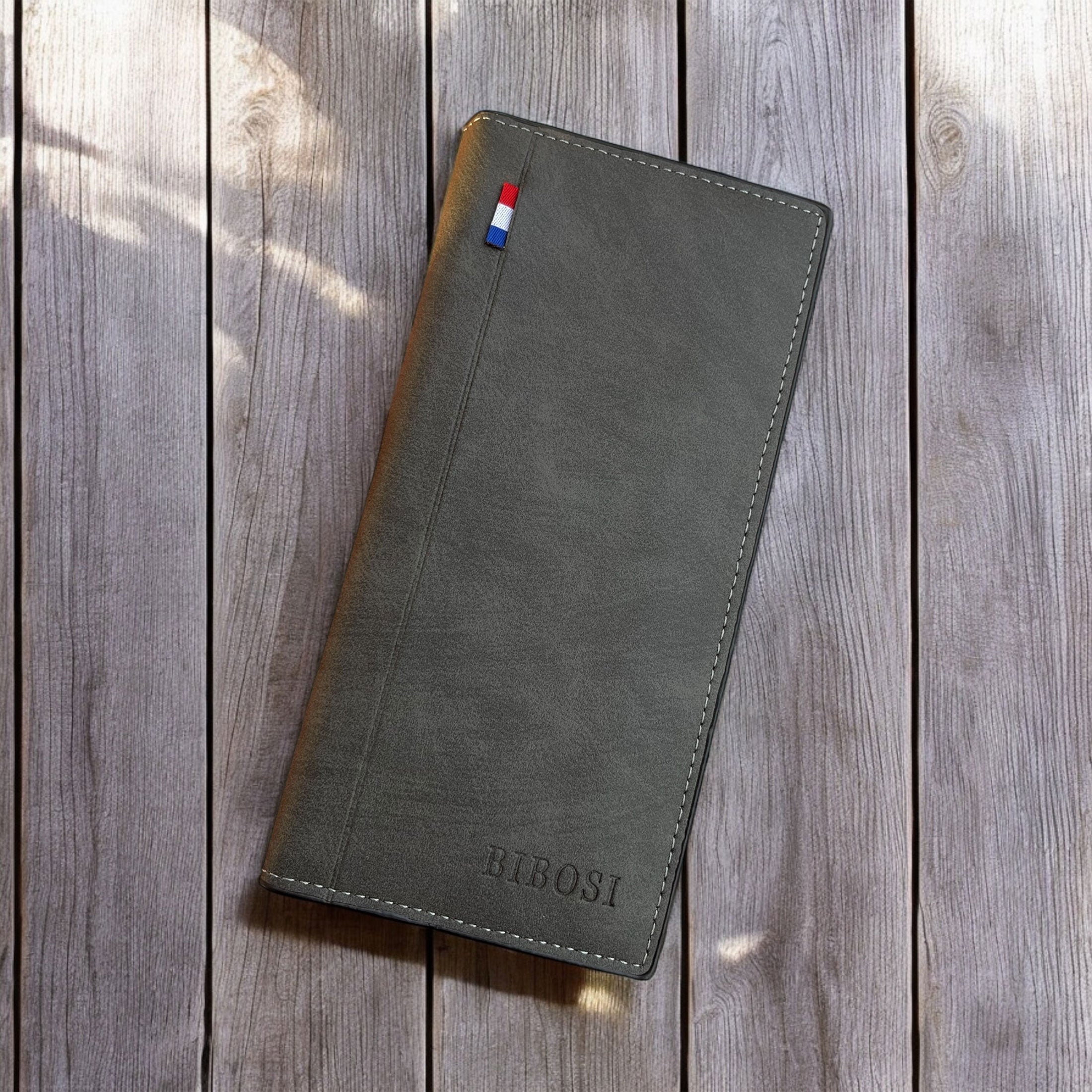 Bibosi Branded Imported Leather Wallet (Buy 1 Get 1 Free)