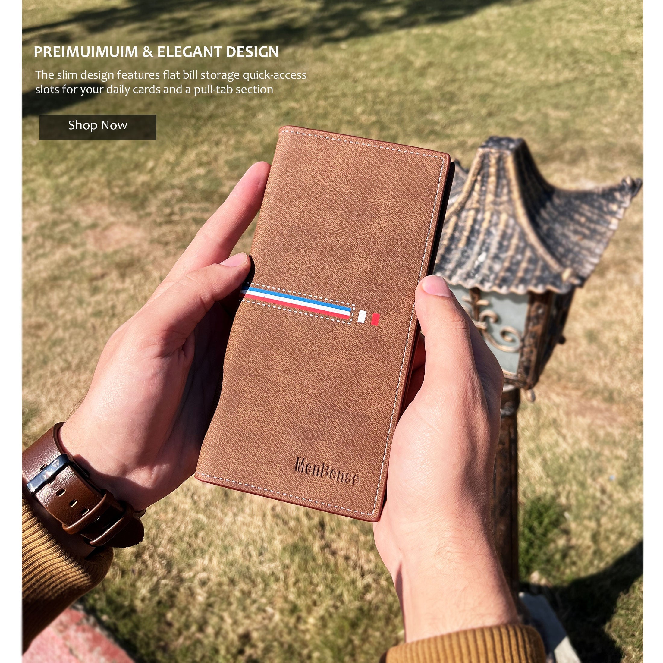 New MenBen's Imported Branded Wallet