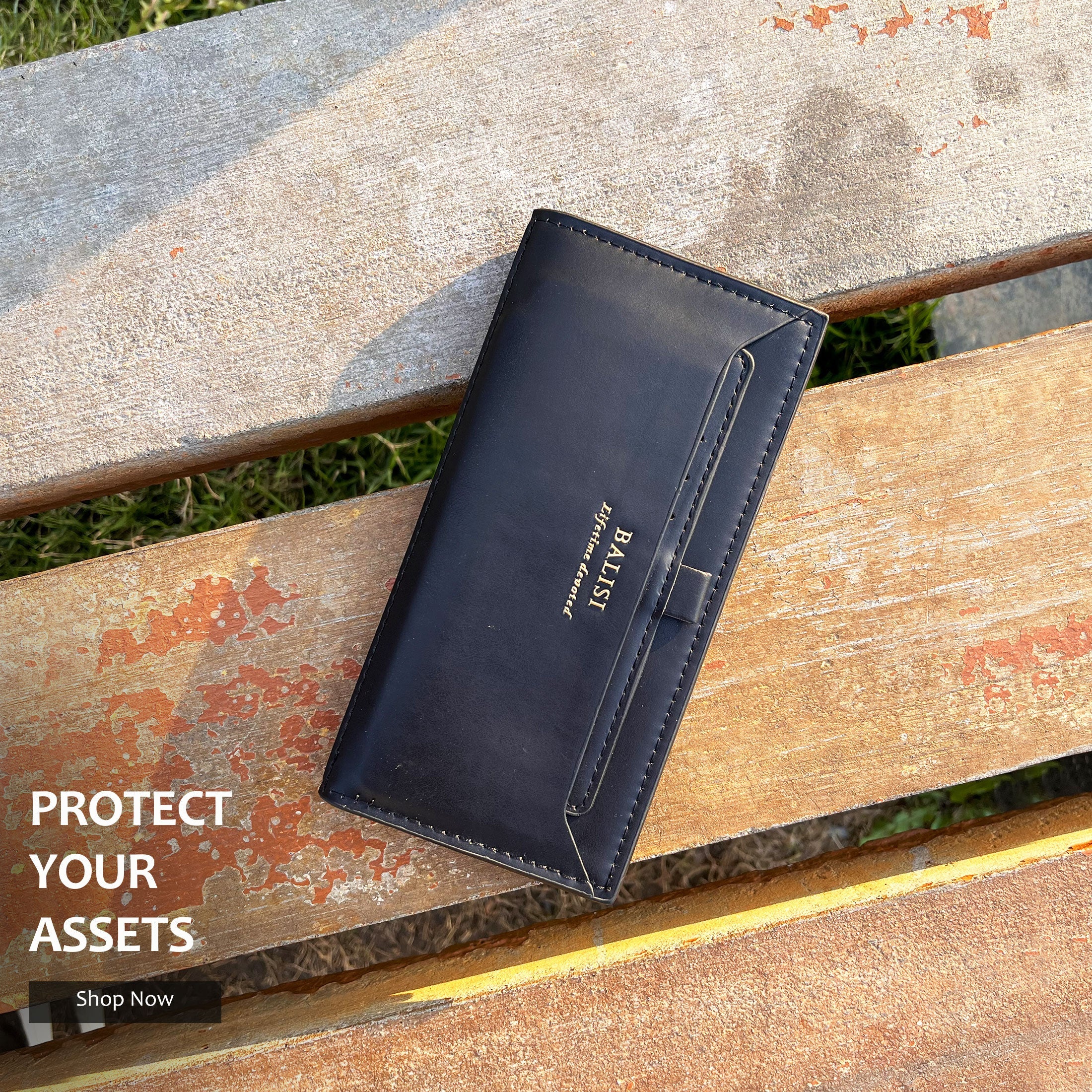 New Balisi Imported long Leather Wallet