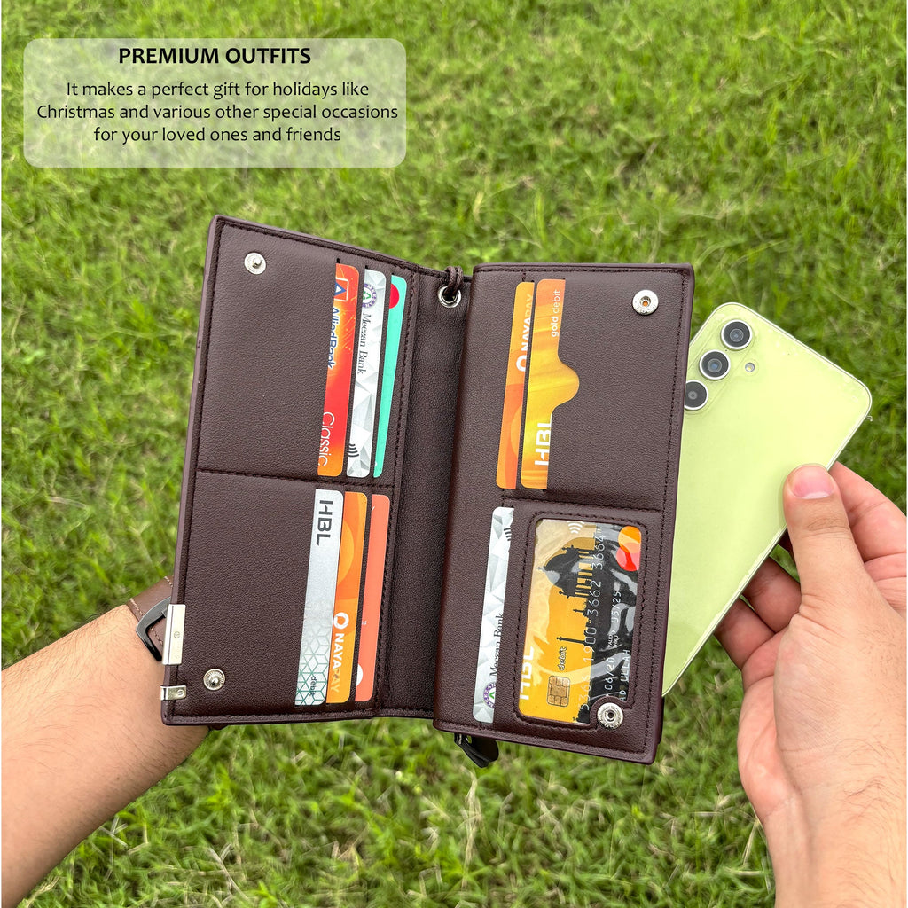 Jeep Imported Branded Leather Wallet (Premium Crafted)