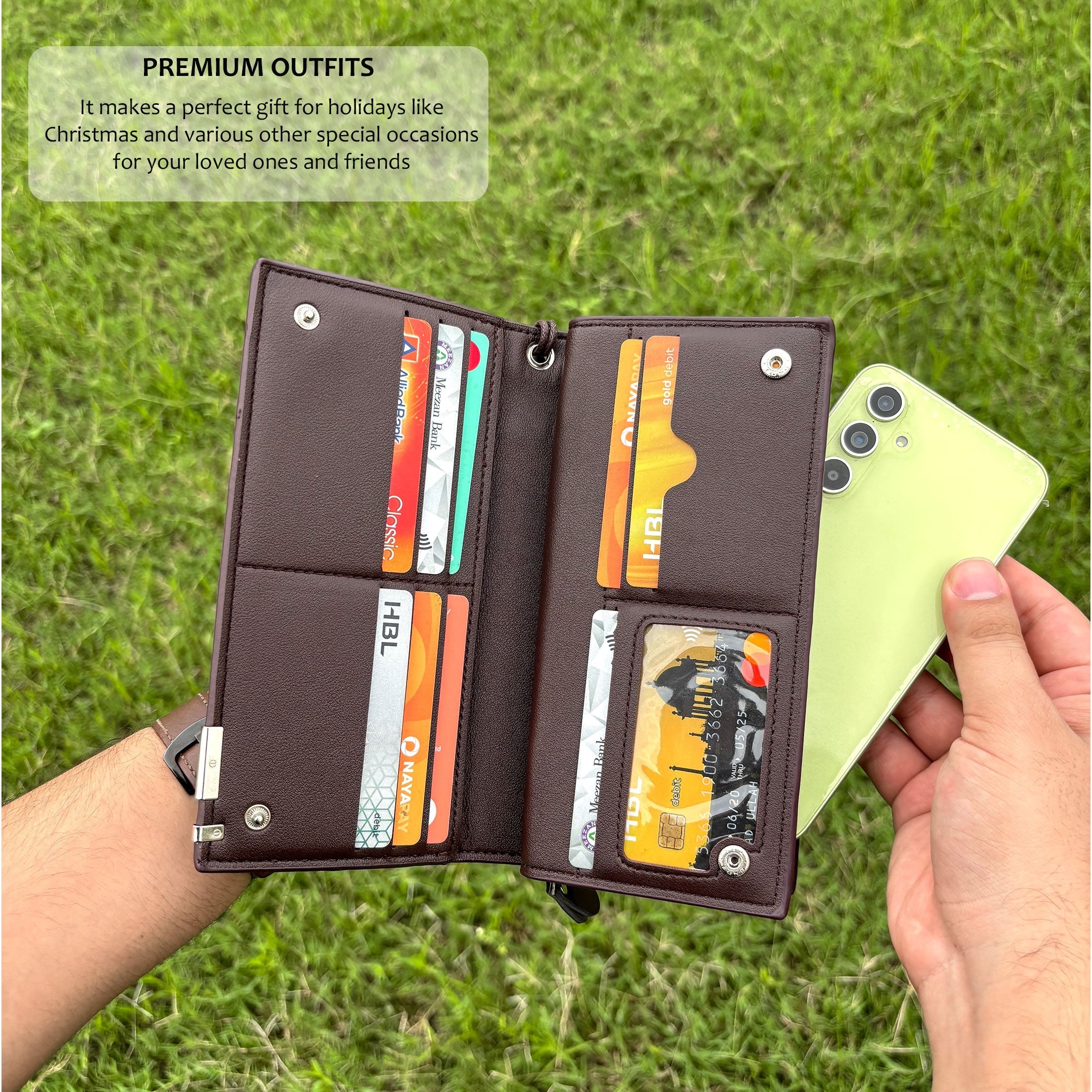 Jeep Imported Branded Leather Wallet (Premium Crafted)